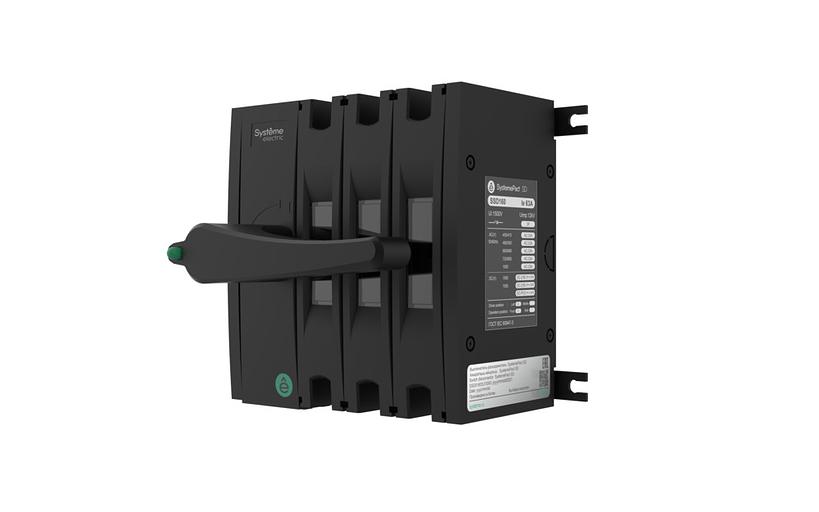 ВЫКЛЮЧАТЕЛЬ-РАЗЪЕДИНИТЕЛЬ SP SD160 3P 63A ФРОНТ.РУК. фото 1