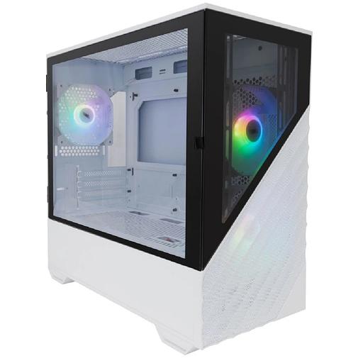 1STPLAYER DK D7 ARGB White / mATX / 3x120mm ARGB fans / D7-WH-3F7-W фото 1