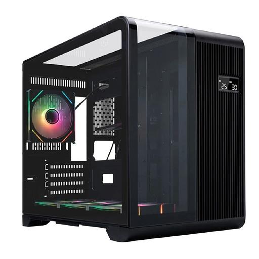 1STPLAYER RT6 ARGB Black / mATX / 4x120mm ARGB fans / RT6-BK-3FC7R-1FC7 фото 1