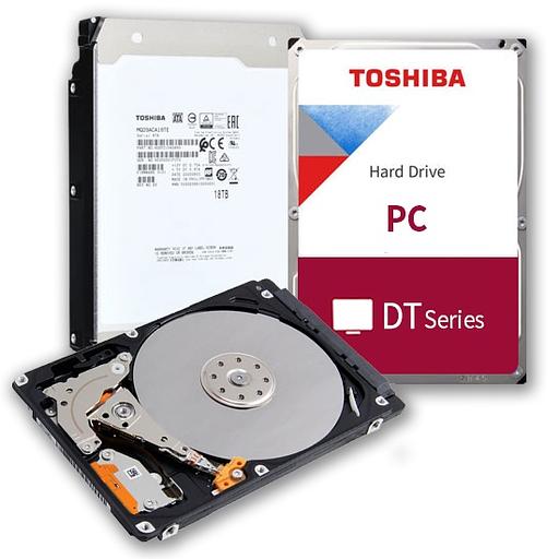 Жесткий диск Toshiba Desktop HDD 3.5" SATA 4Tb, 5400rpm, 128MB buffer, 512e, SMR, DT02ABA400, 1 year фото 1