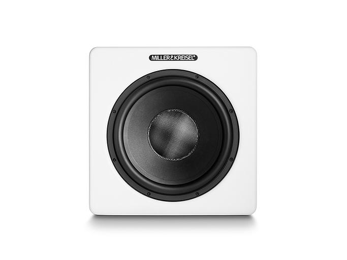 Активный сабвуфер M&K Sound V12+. Цвет: Матовый белый [White Satin/White Cloth] фото 2