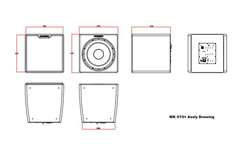 Активный сабвуфер M&K Sound V12+. Цвет: Матовый белый [White Satin/White Cloth] фото 5