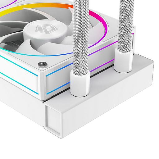 Вентилятор ID-Cooling SL240 WHITE /LCD SCREEN /300W /all Intel /all AMD фото 3