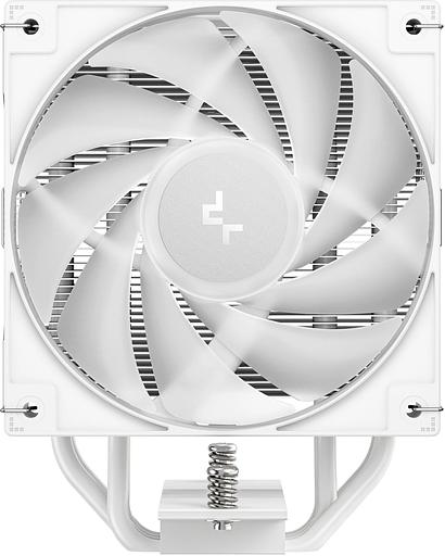 Вентилятор для процессора Deepсool AG400 ARGB V2 WH (Soc 1700/115X/1200/1851/AM5/AM4, 120mm, 2100rpm, 31.6 дБ, 220W, PWM 4-pin, Al+Cu) (R-AG400-WHA фото 4