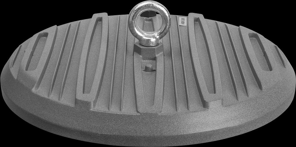 Светильник светодиодный 91 948 OHB-02-100-5K-LED 100Вт 5000К IP65 10000лм 220-240В для высоких пролетов ОНЛАЙТ 91948 фото 2