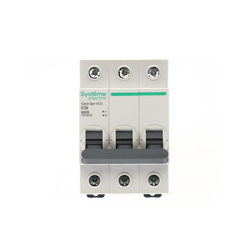 City9 Set Автоматический выключатель (АВ) С 32А 3P 6kA 400В фото 3
