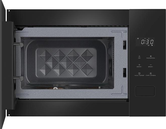 Микроволновая печь Weissgauff HMT-456 D 20л. 600Вт черный (встраиваемая) фото 2