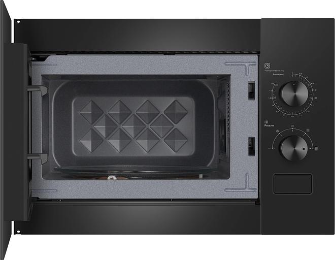Микроволновая печь Weissgauff HMT-456 20л. 600Вт черный (встраиваемая) фото 2