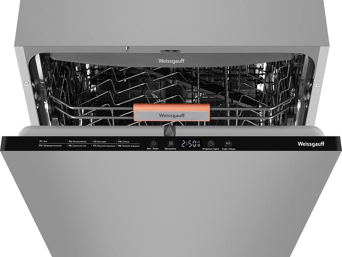 Посудомоечная машина встраив. Weissgauff BDW 6038 D Inverter Autoopen полноразмерная фото 2