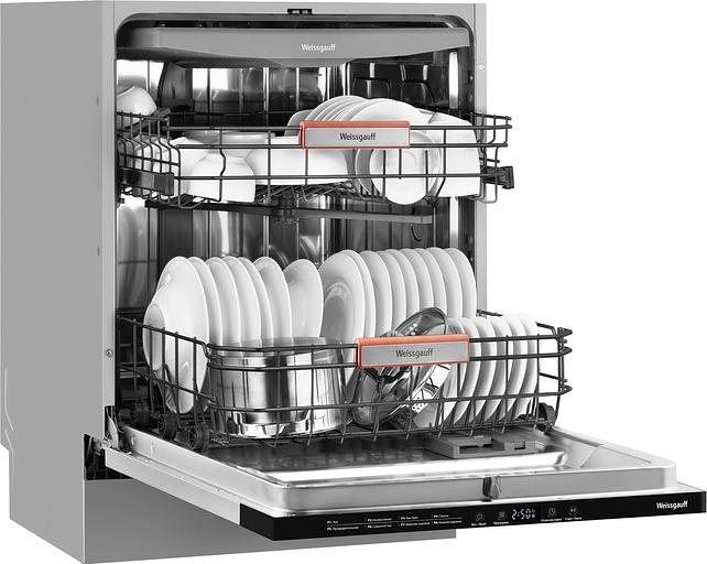 Посудомоечная машина встраив. Weissgauff BDW 6038 D Inverter Autoopen полноразмерная фото 6