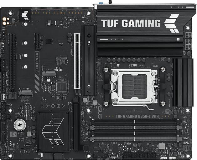 Материнская плата Asus TUF GAMING B850-E WIFI SocketAM5 AMD B850 4xDDR5 ATX AC`97 8ch(7.1) 2.5Gg RAID+HDMI+DP фото 1
