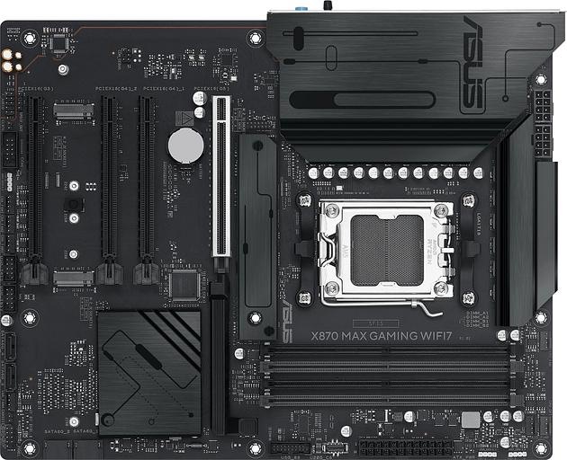 Материнская плата Asus X870 MAX GAMING WIFI7 SocketAM5 AMD X870 ATX AC`97 8ch(7.1) 2.5Gg RAID+HDMI фото 1