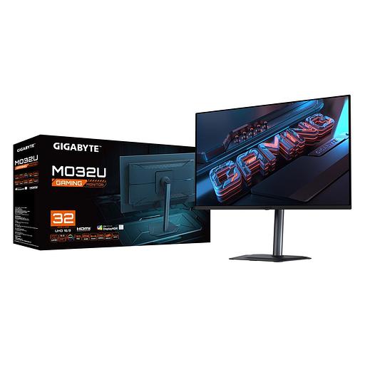 Монитор 31.5" Gigabyte MO32U Black (31,5 " OLED, 3840 x 2160,165Hz, 2xHDMI 2.1, DP 1.4, 3xUSB 3.2, USB Type-C, 0,03 ms,178°/178°, 250 cd/m, 1,5 М:1 ) фото 1