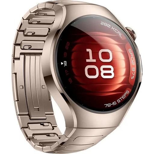 Смарт-часы HUAWEI Watch 5 (42 mm) 55020EVP Gold Titanium фото 2