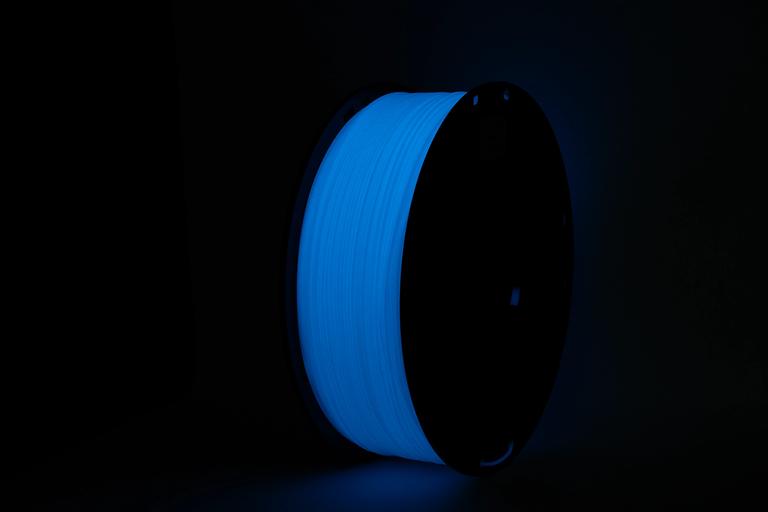Пластик для принтера 3D Cactus CS-3D-ABS-1KG-L-BLUE ABS LUMINOUS d1.75мм 1кг 1цв. фото 5