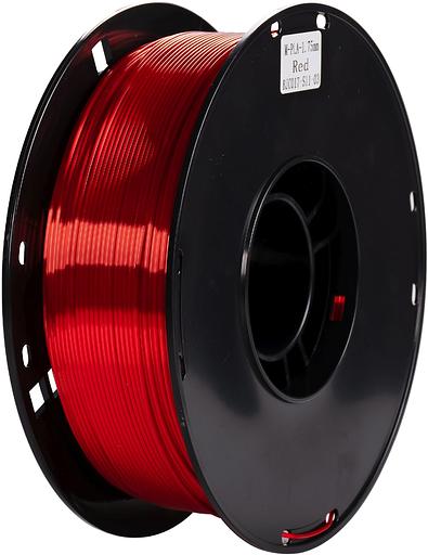 Пластик для принтера 3D Cactus CS-3D-PLA-1KG-S-RED PLA SILK d1.75мм 1кг L326м 1цв. фото 1