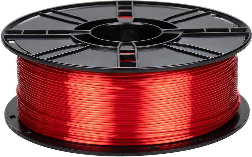 Пластик для принтера 3D Cactus CS-3D-PLA-1KG-S-RED PLA SILK d1.75мм 1кг L326м 1цв. фото 2