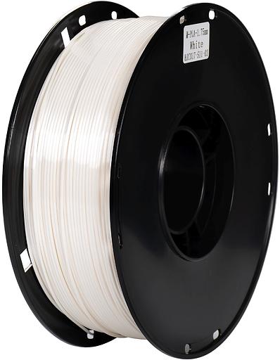 Пластик для принтера 3D Cactus CS-3D-PLA-1KG-S-WHITE PLA SILK d1.75мм 1кг L326м 1цв. фото 1