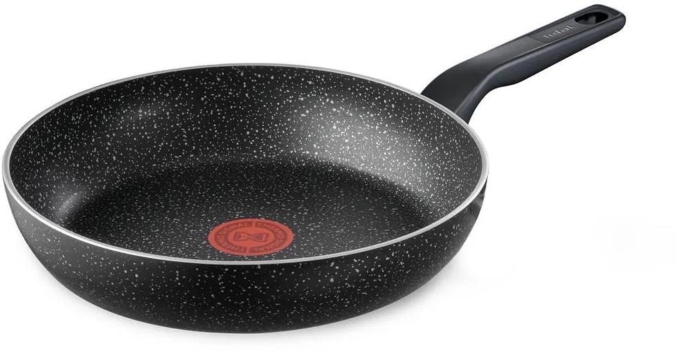 Сковорода Tefal Rock 4235124 круглая 24см покрытие: антипригарное ручка несъемная (без крышки) черный (9100054293) фото 1