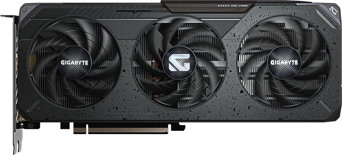 Видеокарта Gigabyte PCI-E 5.0 GV-R9060XTGAMING OC-16GD 1.0 AMD Radeon RX 9060XT 16Gb 256bit GDDR6 2210/20000 HDMIx2 DPx2 HDCP Ret фото 1