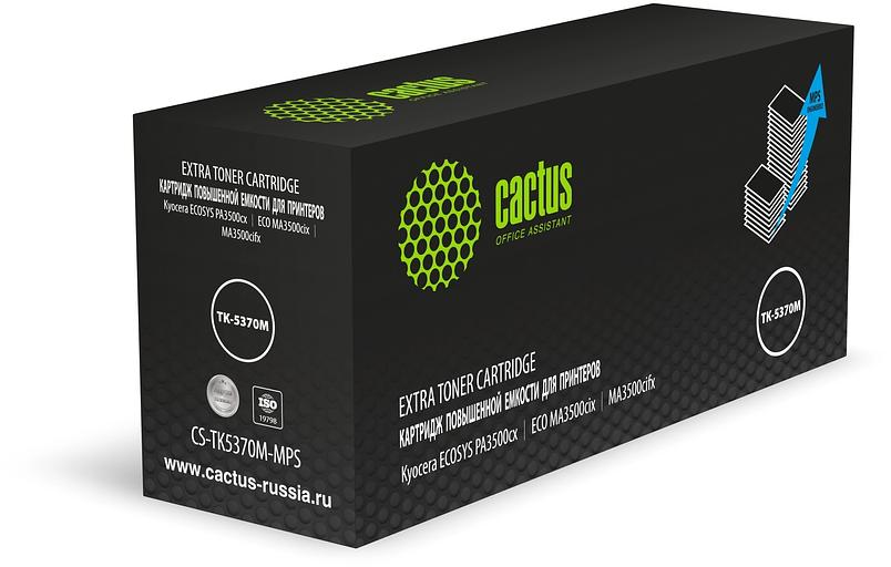 Картридж лазерный Cactus CS-TK5370M-MPS пурпурный (13000стр.) для Kyocera ECOSYS PA3500cx/ECO MA3500cix/MA3500cifx фото 1
