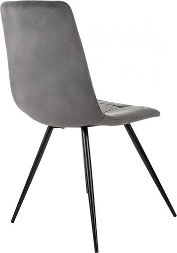 Стул для дома Бюрократ CH-K1_2 комплект 2шт т.серый Holland 18 металл черный на ножках (CH-K1_1/HL18_2) фото 6