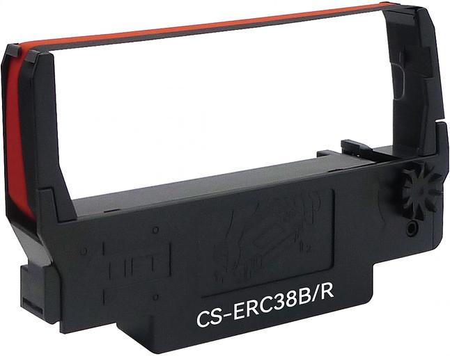 Картридж матричный Cactus CS-ERC38B/R черный/красный для Epson ERC 30/34/38, UT2000/4000 фото 2