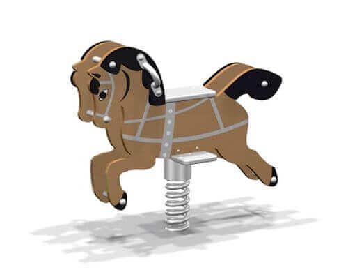 Качалка на пружине Лошадка «Геркулес» фото 1