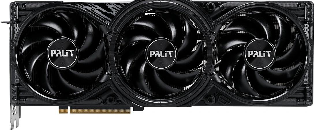 Видеокарта Palit PA-RTX5080 GAMINGPRO 16GB V1 GDDR7 256bit 3xDP HDMI 3FAN RTL фото 1