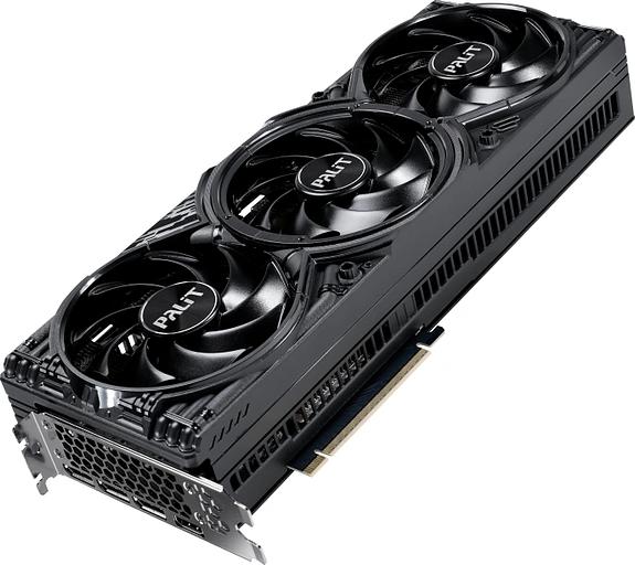 Видеокарта Palit PA-RTX5080 GAMINGPRO 16GB V1 GDDR7 256bit 3xDP HDMI 3FAN RTL фото 2