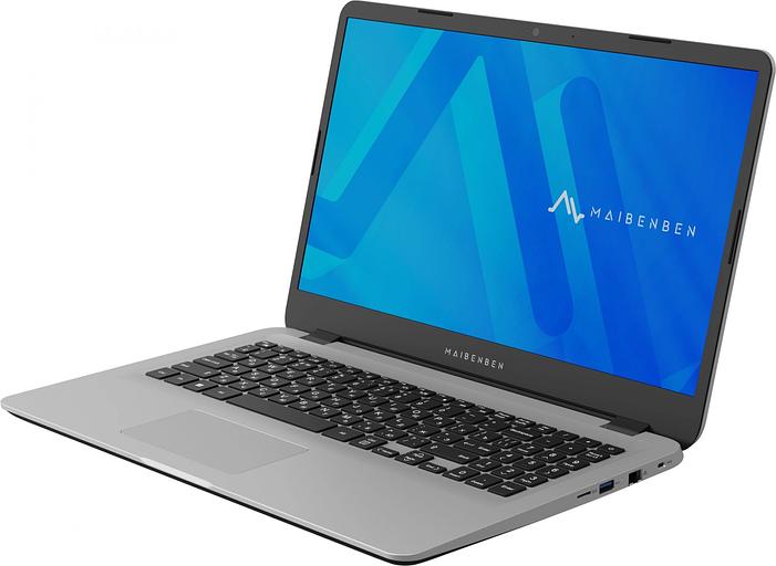 Ноутбук Maibenben M543 Ryzen 3 4300U 16Gb SSD512Gb AMD Radeon Graphics 15.6" IPS FHD (1920x1080) Windows 11 Home silver WiFi BT Cam 4450mAh (M5431SF0HSRE0) фото 3