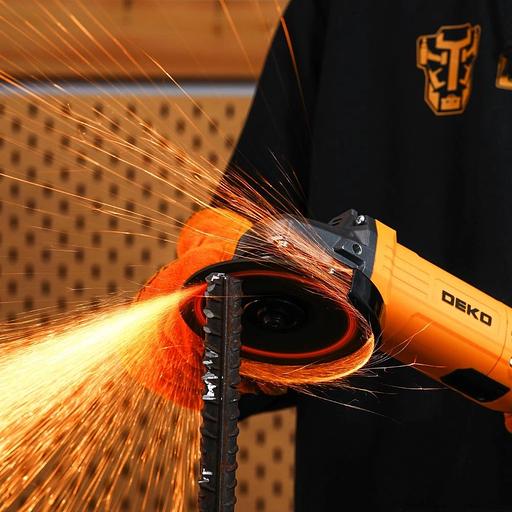 Углошлифовальная машина (УШМ) DEKO AG1400DK, 125мм, 1400 Вт фото 5