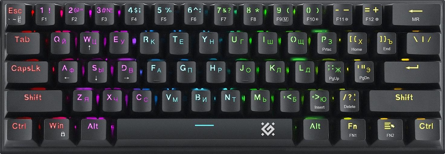 Клавиатура механическая DEFENDER (45081) Cairon GK-081 фото 1