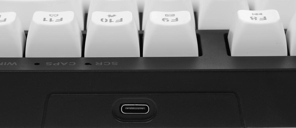 Клавиатура DEFENDER (45401) Harpie GK-401 RU,чер/бел,87кн+FN,радуж,1.5м фото 10