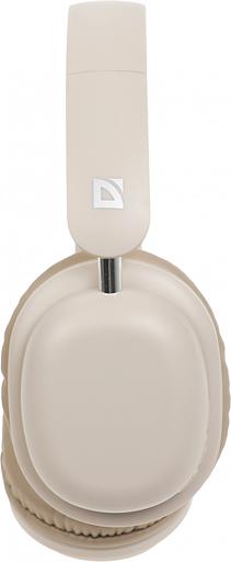 Гарнитура беспроводная DEFENDER (63642) FreeMotion B640 бежевый, микрофон, Bluetooth фото 2