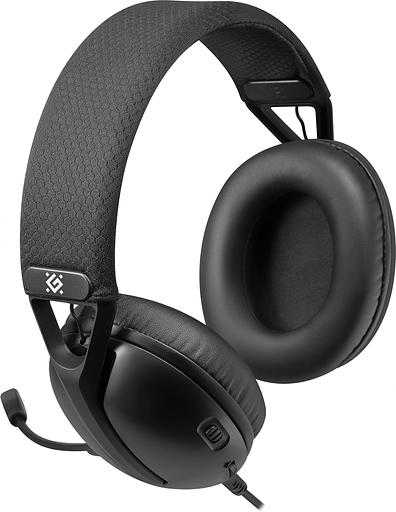 Гарнитура игровая DEFENDER (64545) Mamba черный, провод 2.1 м фото 3