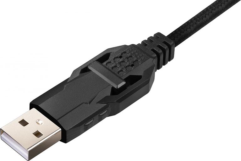 Гарнитура игровая DEFENDER (64584) Vapor черный, 7.1, RGB, провод 2.2 м фото 7