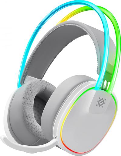 Гарнитура игровая DEFENDER (64695) Tsunami BT/2.4G, белый фото 1