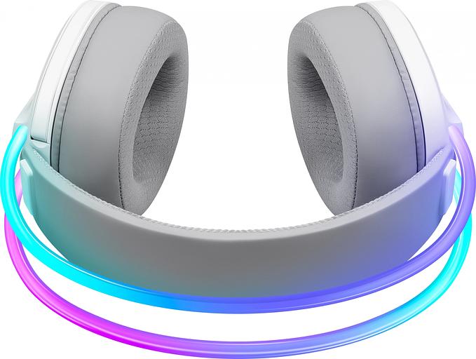 Гарнитура игровая DEFENDER (64695) Tsunami BT/2.4G, белый фото 5