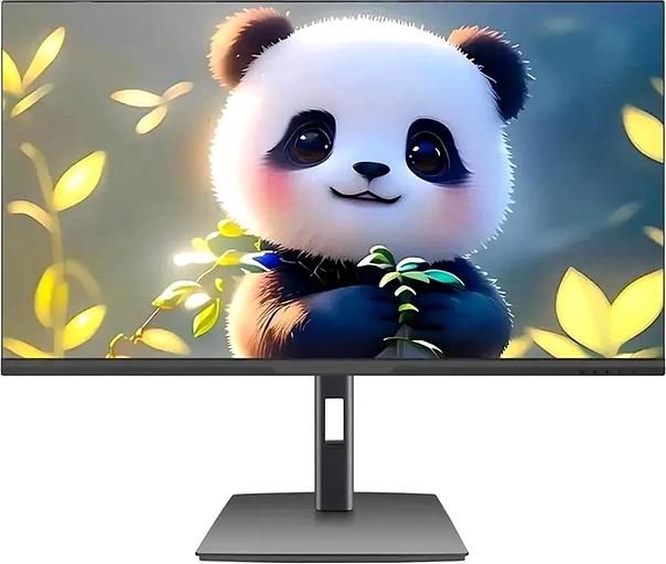 Монитор Pinebro 27" MF-2704ADU черный IPS LED 5ms 16:9 HDMI M/M матовая HAS Piv 1000:1 250cd 178гр/178гр 1920x1080 100Hz VGA DP FHD USB 4.40кг фото 1