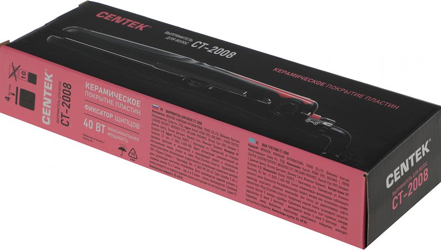 Выпрямитель Centek CT-2008 40Вт, керамические пластины 90х26мм, Ультрагладкая керамика,LED индикатор фото 10