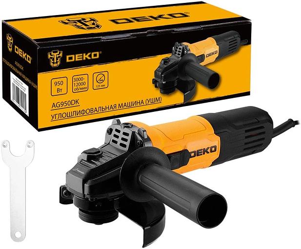 Углошлифовальная машина (УШМ) DEKO AG950DK, 125мм, 950 Вт фото 5
