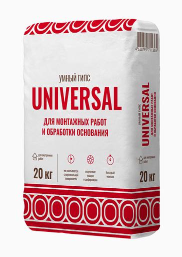 Умный гипс UNIVERSAL для монтажных работ и обработки основания опт фото 1