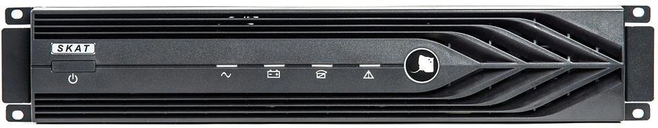 Источник бесперебойного питания Бастион SKAT-UPS 10000-RACK-ON 9000Вт 10000ВА черный без батареи фото 5