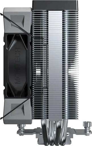 Устройство охлаждения(кулер) Montech NX400 Soc-AM5/AM4/1200/1700/1851 черный 4-pin 34.17dB Al+Cu 220W Ret (NX400BK) фото 5