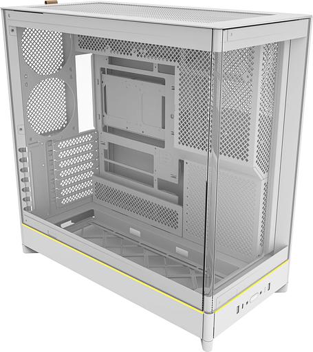 Корпус Montech HS02 белый без БП ATX 4x140mm 2xUSB3.0 audio bott PSU фото 1