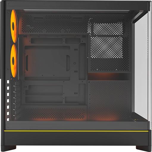 Корпус Montech HS02 PRO черный без БП ATX 4x140mm 2xUSB3.0 audio bott PSU фото 4