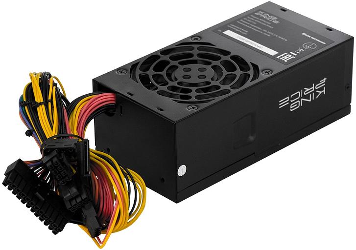 Блок питания KingPrice TFX 350W KPPSU350 (20+4pin) 80mm fan 3xSATA фото 5