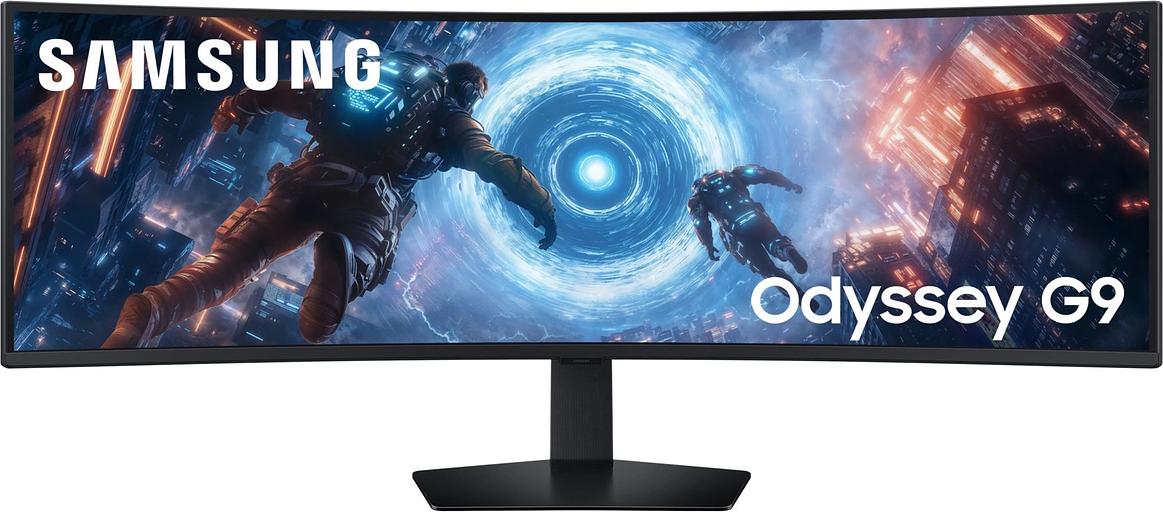 Монитор Samsung 49" S49FG916EIXCI черный VA LED 1ms 32:9 HDMI M/M матовая HAS 2500:1 350cd 178гр/178гр 5120x1440 144Hz DP 2K USB 15.6кг фото 1