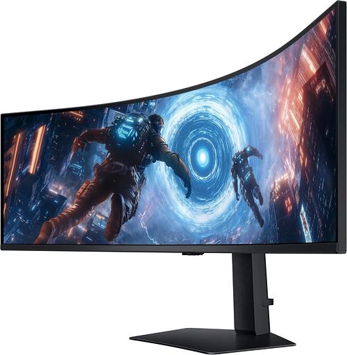Монитор Samsung 49" S49FG916EIXCI черный VA LED 1ms 32:9 HDMI M/M матовая HAS 2500:1 350cd 178гр/178гр 5120x1440 144Hz DP 2K USB 15.6кг фото 3
